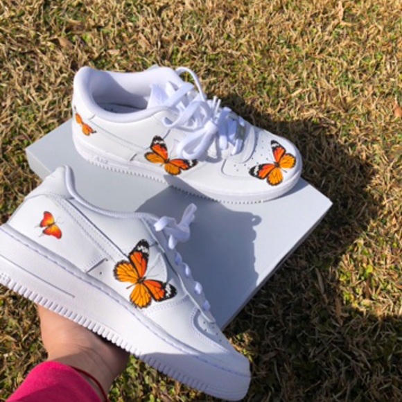 Custom Nike Air Force 1s size 6.5 women